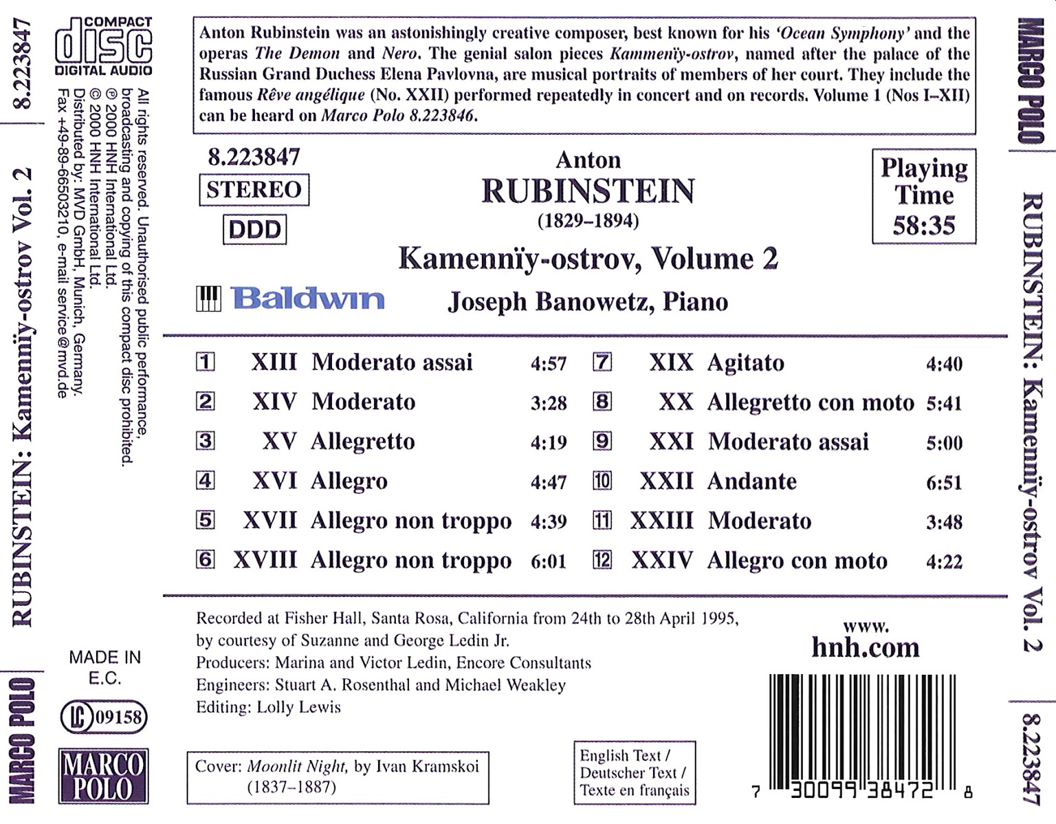 RUBINSTEIN: Kamenniy ostrov vol. 2 - slide-1