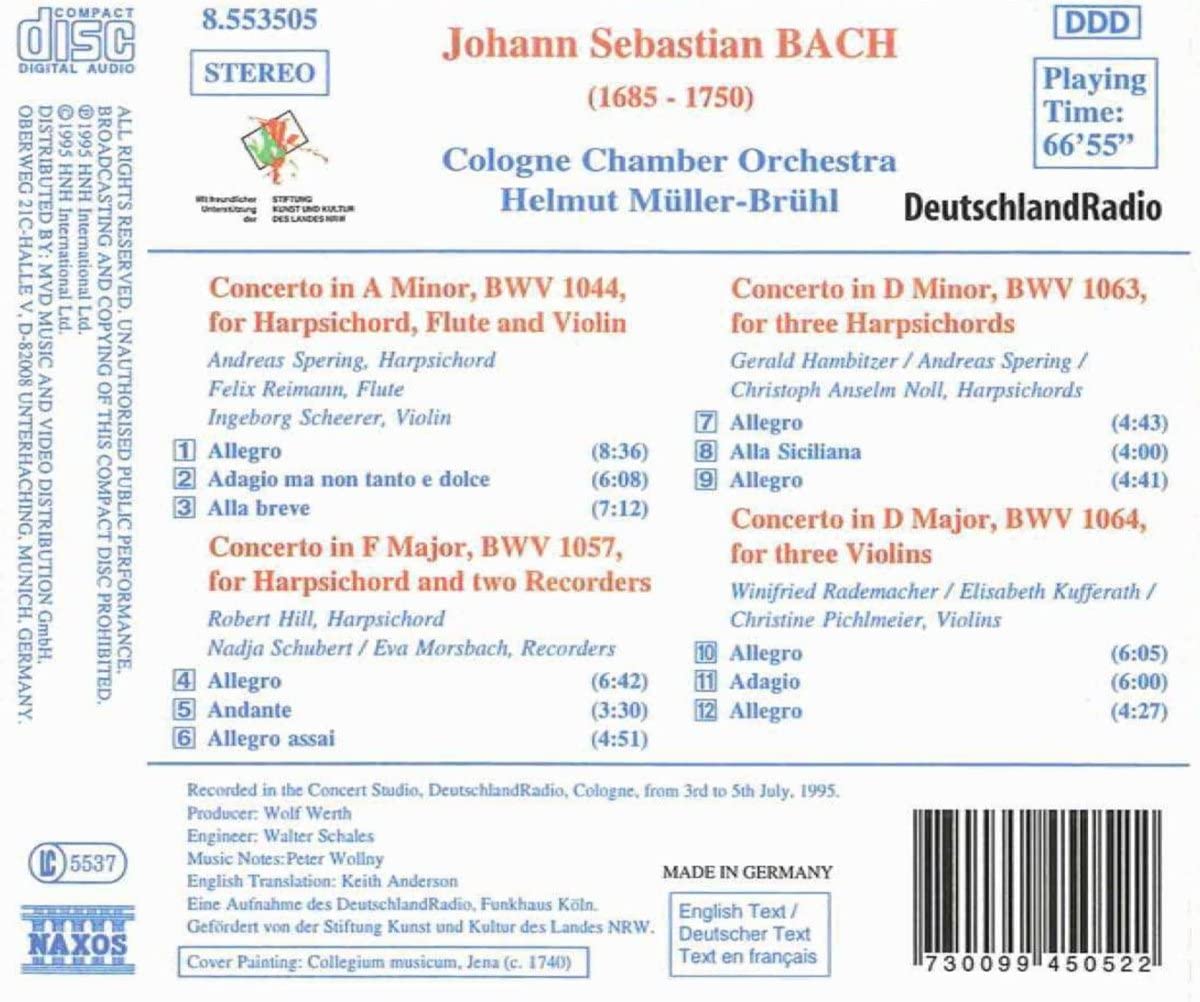 BACH: Multiple Concerti - slide-1