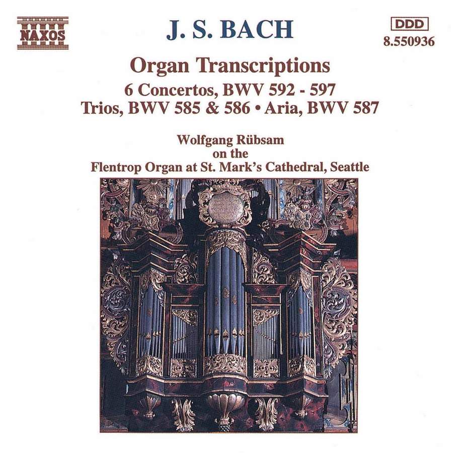 BACH: Organ Transcriptions