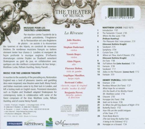 Locke, Purcell: The Theater of Musick - slide-1