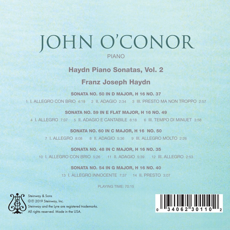 Haydn: Piano Sonatas, Vol. 2 - slide-1