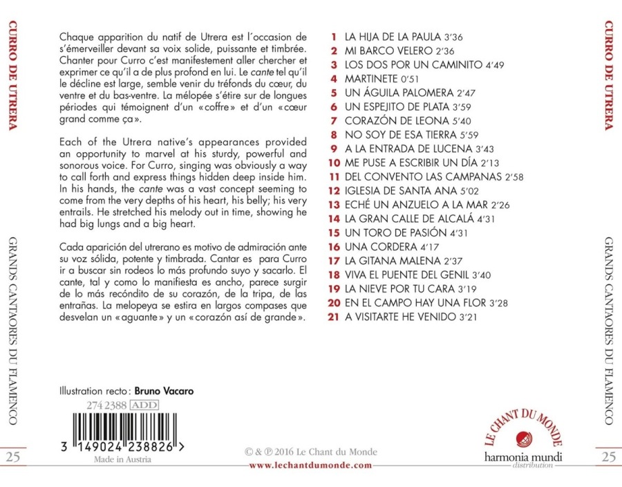 Grands Cantaores du Flamenco Vol. 25 - slide-1