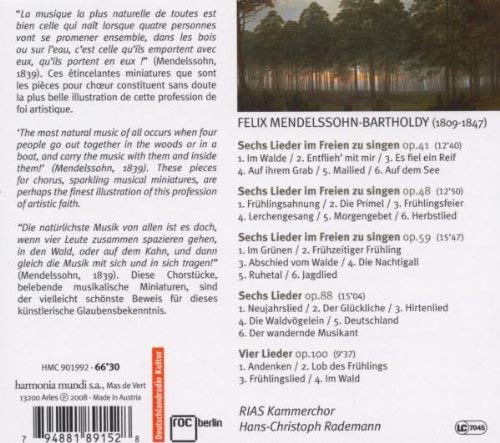 Mendelssohn: Choral Works - slide-1