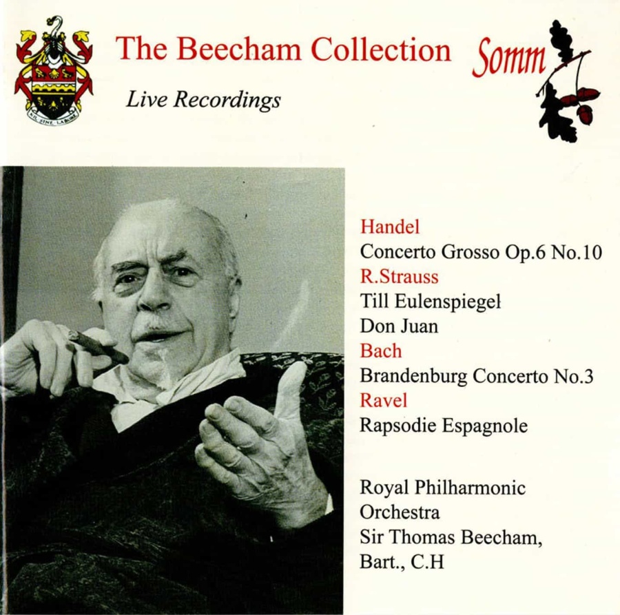 The Beecham Collection: Handel, R. Strauss, J.S. Bach & Ravel