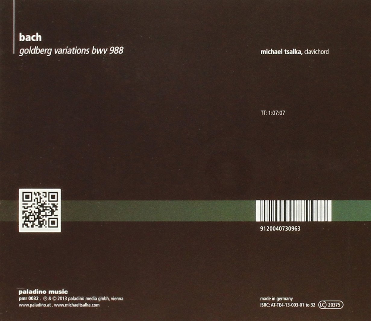Bach: Goldberg Variations BWV988 - slide-1