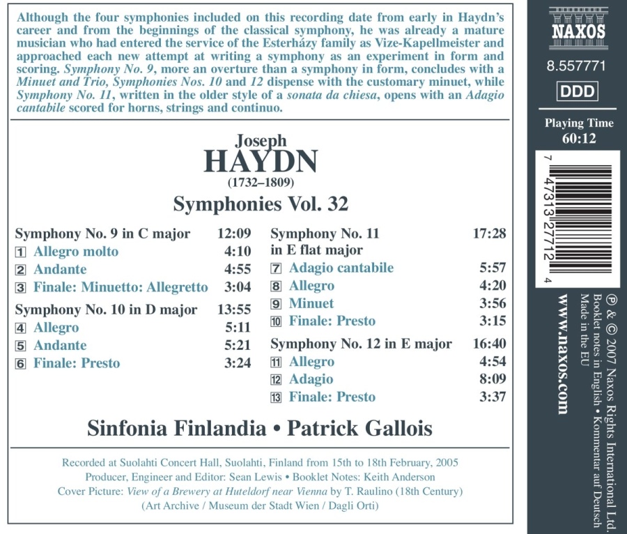 Symphonies Vol. 32, Nos. 9,10,11,12 - slide-1