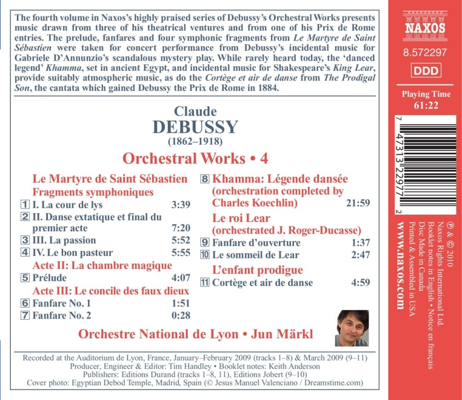 DEBUSSY: Le martyre de Saint Sebastien, Khamma - slide-1