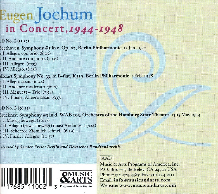 Eugen Jochum in Concert - slide-1