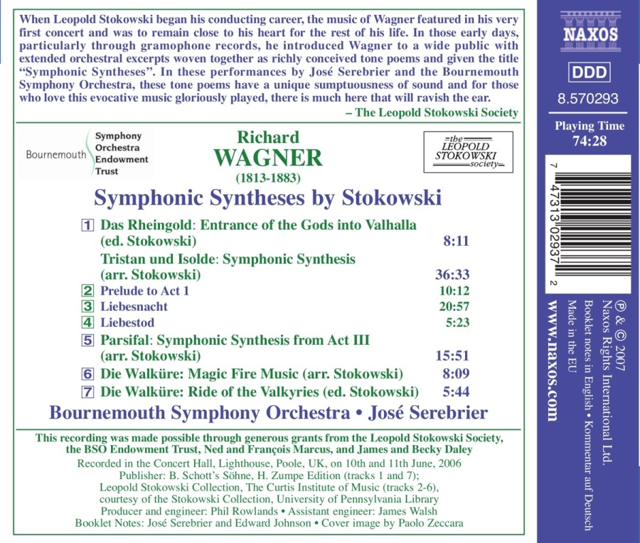 Wagner: Symphonic Syntheses by Stokowski - slide-1